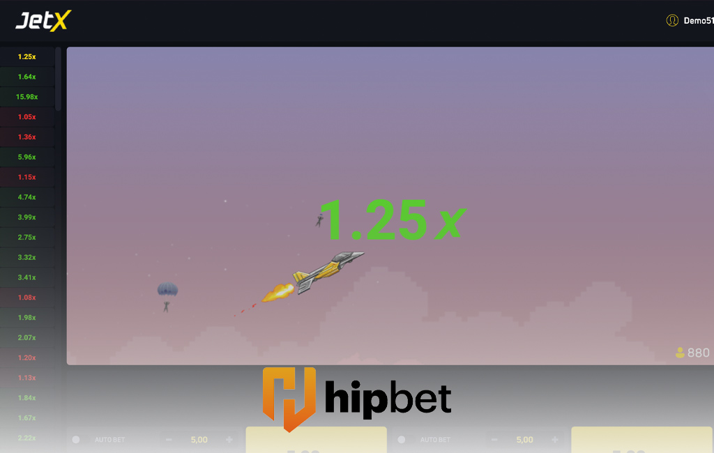 Hipbet JetX oyunu